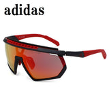 adidas SUNGLASSES ASIAN FIT SP0029H 02L 00 GREY RED BLACK アディダス サングラス アジアンフィット スポーツ メガネ 眼鏡 UVカット 紫外線カット メンズ レディース グレー レッド ブラック