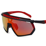 adidas SUNGLASSES ASIAN FIT SP0029H 02L 00 GREY RED BLACK アディダス サングラス アジアンフィット スポーツ メガネ 眼鏡 UVカット 紫外線カット メンズ レディース グレー レッド ブラック