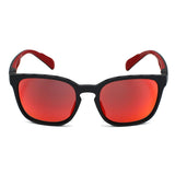 adidas SUNGLASSES ASIAN FIT SP0033F 02L 54 MIRROR MAT GREY RED アディダス サングラス アジアンフィット スポーツ メガネ 眼鏡 UVカット 紫外線カット メンズ レディース ミラー マットグレー レッド