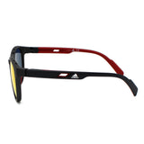 adidas SUNGLASSES ASIAN FIT SP0036F 02L 54 MIRROR MAT GREY RED アディダス サングラス アジアンフィット スポーツ メガネ 眼鏡 UVカット 紫外線カット メンズ レディース ミラー マットグレー レッド