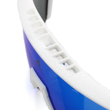 adidas SUNGLASSES ASIAN FIT SP0063 24X 00 MIRROR BLUE GREY WHITE アディダス サングラス アジアンフィット スポーツ メガネ 眼鏡 UVカット 紫外線カット メンズ レディース ブルー グレー ホワイト
