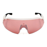 adidas SUNGLASSES ASIAN FIT SP0093 21U 00 MIRROR RED WHITE アディダス サングラス アジアンフィット スポーツ メガネ 眼鏡 UVカット 紫外線カット メンズ レディース レッド ホワイト