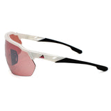 adidas SUNGLASSES ASIAN FIT SP0093 21U 00 MIRROR RED WHITE アディダス サングラス アジアンフィット スポーツ メガネ 眼鏡 UVカット 紫外線カット メンズ レディース レッド ホワイト