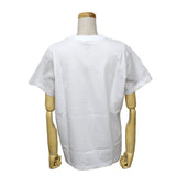 GANNI T4004 151 BRIGHT WHITE XS S M L XL ガニー Tシャツ 半袖 ロゴ プリント おしゃれ ウィメンズ レディース ブライト ホワイト