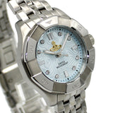 Vivienne Westwood QUARTZ ANALOG WATCH VV341LBLSL BLUE SILVER ヴィヴィアン ウエストウッド 1年保証 腕時計 クォーツ アナログ 電池式 ウォッチ レディース ブルー シルバー