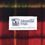 Johnstons CASHMERE TARTAN SCARF WA000016 KU0099 WA16 Wallace ジョンストンズ ストール カシミア マフラー スカーフ 小判 タータンチェック レディース メンズ ウォーレス