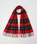 Johnstons WA000057 KU0303 WA57 Woven Tartan Check Scarf Stole ジョンストンズ 中判 ストール マフラー スカーフ カシミア タータン チェック レディース メンズ Royal Stewart