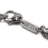 DIESEL BRACERET DX1445040 SILVER RED ディーゼル ブレスレット アクセサリー ブレス 腕輪 おしゃれ メンズ シルバー レッド