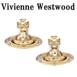 Vivienne Westwood PINA BAS RELIEF EARRINGS 62010131 R108 GOLD ヴィヴィアン ウエストウッド ピアス ピナ バス レリーフ オーブ 両耳 レディース ゴールド