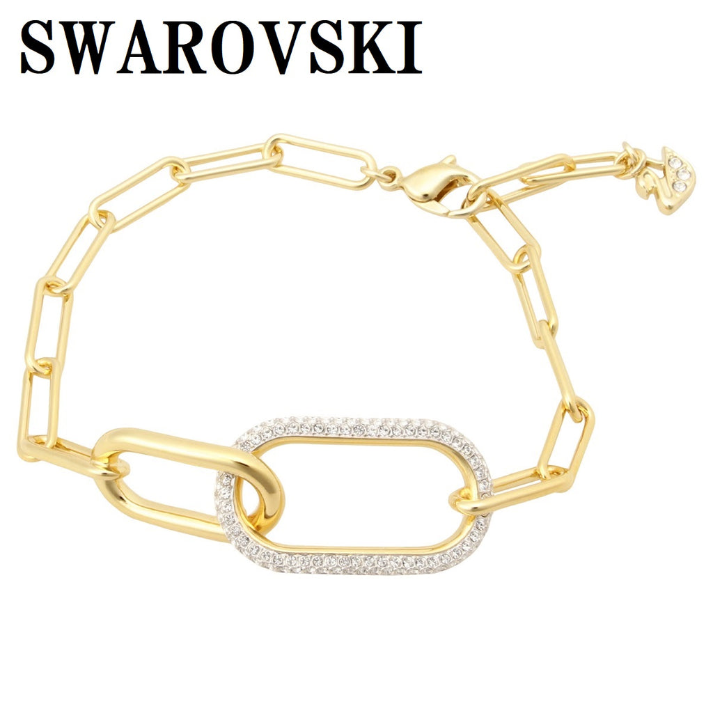 SWAROVSKI TIME BRACELET 5566003 GOLD スワロフスキー タイム