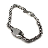 DIESEL BRACERET DX1445040 SILVER RED ディーゼル ブレスレット アクセサリー ブレス 腕輪 おしゃれ メンズ シルバー レッド