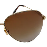 TOM FORD SUNGLASSES ASIAN FIT FT0993 32F 59 BROWN GREY GOLD トムフォード サングラス アジアンフィット メガネ 眼鏡 UVカット 紫外線カット メンズ レディース ブラウン グレー ゴールド
