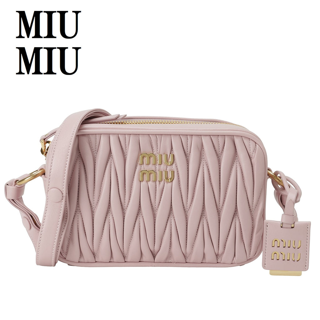 Miu Miu MATELASSE CROSSBODY SHOULDER BAG 5BH118 N88 F0E18 V WOM