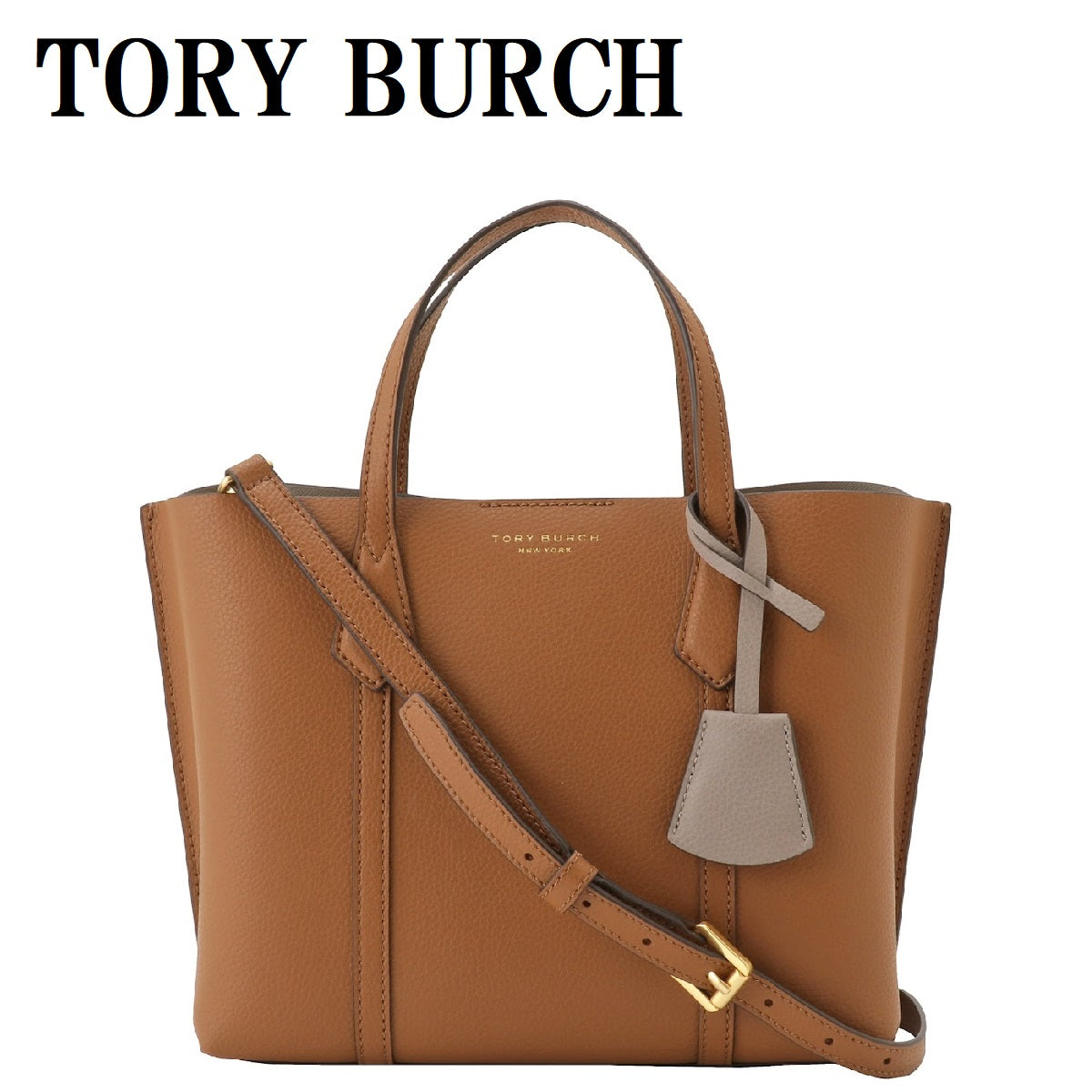 TORY BURCH 2WAY PERRY SMALL TRIPLE COMPARTMENT TOTE BAG 81928 905