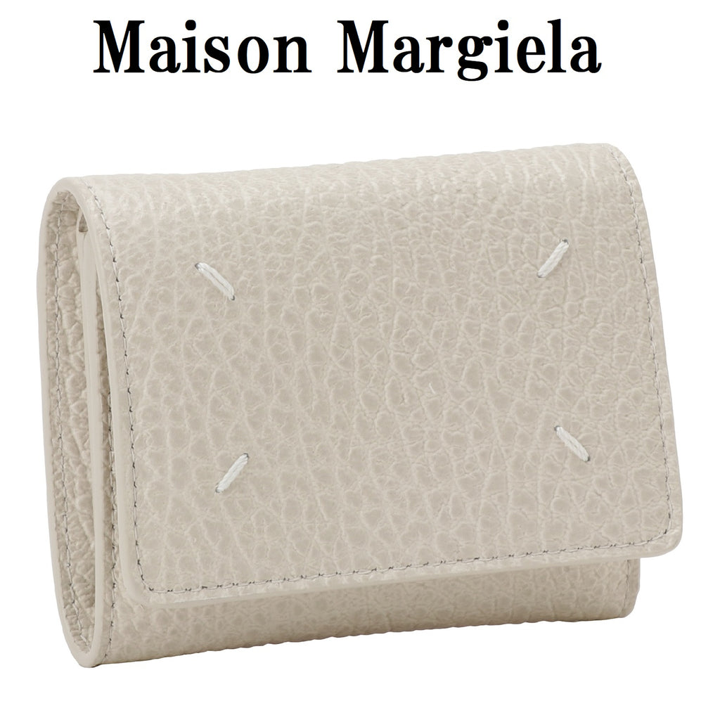 MAISON MARGIELA THREE FOLD WALLET SA3UI0010 P4455 H9677 GREIGE ...