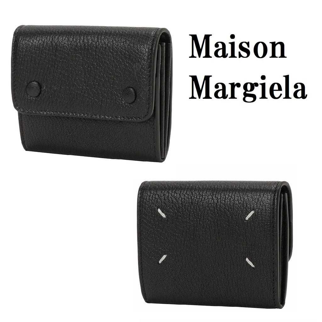 MAISON MARGIELA LEATHER CARD CASE WALLET SA3VX0010 P4806 T8013