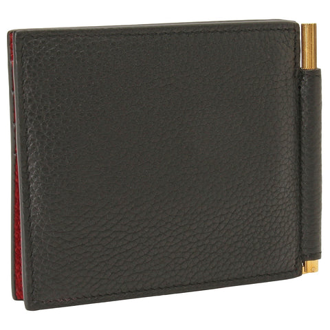 TOM FORD TWOTONE T LINE MONEY CLIP WALLET Y0231 LCL326G 3NR01