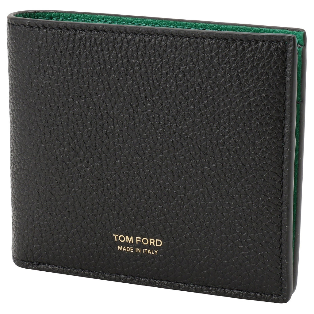 TOM FORD TWO TONE CLASSIC BIFOLD WALLET Y0278 LCL326G 3NE02 MINT