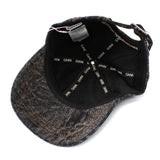 GANNI CAP A6921 006 BLACK WASHED ガニー キャップ 帽子 ベースボール ロゴ デニム おしゃれ ウィメンズ レディース ウォッシュド ブラック