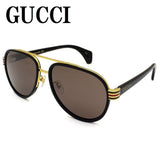 国内正規品 GUCCI SUNGLASSES ASIAN FIT GG0447S 003 BROWN BLACK グッチ サングラス アジアンフィット UVカット 紫外線カット メンズ レディース ブラウン ブラック