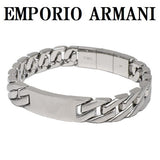 EMPORIO ARMANI BRACELET EGS2435040 SILVER エンポリオ アルマーニ ブレスレット アクセサリー おしゃれ ブレス メンズ レディース シルバー