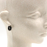 DIESEL EARRINGS DX1273001 BLACK ディーゼル ピアス シングル アクセサリー おしゃれ 片耳用 メンズ ブラック