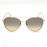 BALLY SUNGLASSES ASIAN FIT BY0003-H 28B 59 GREYBEIGE GOLD バリー サングラス アジアンフィット UVカット 紫外線カット ノーズパッド 鼻あて メンズ レディース グレーベージュ ゴールド
