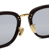 日本正規品 BOTTEGA VENETA SUNGLASSES ASIAN FIT BV1298SA 004 BLUE BROWN ボッテガヴェネタ サングラス アジアンフィット UVカット 紫外線カット メンズ レディース ブルー ブラウン