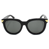日本正規品 BOTTEGA VENETA SUNGLASSES ASIAN FIT BV1104SA 001 GREY BLACK ボッテガヴェネタ サングラス アジアンフィット UVカット 紫外線カット メンズ レディース グレー ブラック