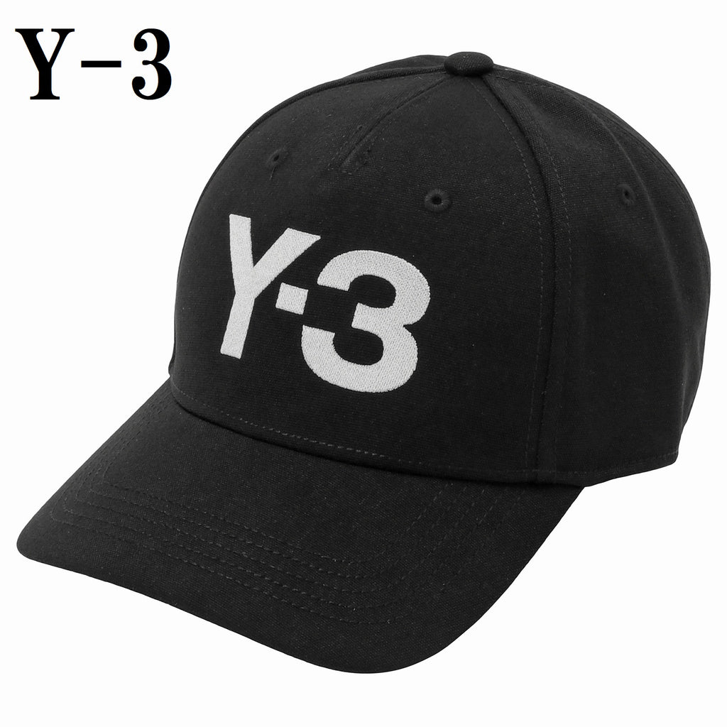 Y-3 LOGO CAP H62981 BLACK Lサイズ ワイスリー ロゴ 刺繍 ベース