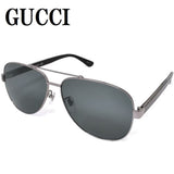 日本正規品 GUCCI SUNGLASSES GG0528S 007 GREY GUNMETAL グッチ サングラス ノーズパッド 眼鏡 UVカット 紫外線カット メンズ レディース グレー ガンメタル