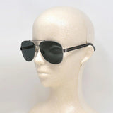 日本正規品 GUCCI SUNGLASSES GG0528S 007 GREY GUNMETAL グッチ サングラス ノーズパッド 眼鏡 UVカット 紫外線カット メンズ レディース グレー ガンメタル