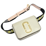 MARC JACOBS HIP SHOT BAG SHOULDER M0014319 088 DUST MULTI マークジェイコブス ヒップショット 2WAY ショルダーバッグ ボディバッグ ウエストバッグ チェーン レディース ダスト