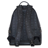MCM STARK SIDE STUDS BACKPACK MMKAAVE09BK001 BLACK エムシーエム スターク サイドスタッズ バックパック ヴィセトス ミディアム リュックサック ロゴプリント メンズ レディース ブラック