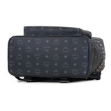 MCM STARK SIDE STUDS BACKPACK MMKAAVE09BK001 BLACK エムシーエム スターク サイドスタッズ バックパック ヴィセトス ミディアム リュックサック ロゴプリント メンズ レディース ブラック