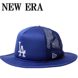 NEW ERA MLB BUCKET HAT LOS ANGELES DODGERS LA BLUE ニューエラ ロサンゼルス ドジャース バケット ハット メッシュ 帽子 メンズ レディース ブルー