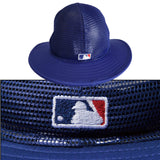 NEW ERA MLB BUCKET HAT LOS ANGELES DODGERS LA BLUE ニューエラ ロサンゼルス ドジャース バケット ハット メッシュ 帽子 メンズ レディース ブルー