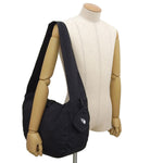韓国限定 THE NORTH FACE WHITE LABEL WL HOBO SHOULDER BAG L NN2PQ57J BLK BLACK ザ ノースフェイス ホワイトレーベル ホーボー バッグ ショルダーバッグ A4 メンズ レディース ブラック