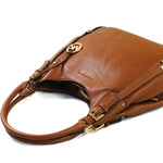 MICHAEL KORS 30F5GBFE3L 230 HAND BAG BROWN マイケルコース レザー ハンドバッグ レディース 女性 ブラウン