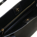 MICHAEL KORS 30F6GE4T2L 001 TOTE HAND BAG LETHER BLACK マイケルコース レザー トートバッグ 肩掛け レディース 女性 ブラック