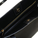 MICHAEL KORS 30F6GE4T2L 001 TOTE HAND BAG LETHER BLACK マイケルコース レザー トートバッグ 肩掛け レディース 女性 ブラック