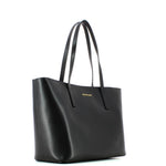 MICHAEL KORS 30F6GE4T2L 001 TOTE HAND BAG LETHER BLACK マイケルコース レザー トートバッグ 肩掛け レディース 女性 ブラック