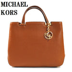 MICHAEL KORS 30S6GAPT2L 230 2way HAND TOTE SHOULDER BAG BROWN マイケルコース レザー ハンドバッグ トートバッグ ショルダーバッグ レディース 女性 ブラウン