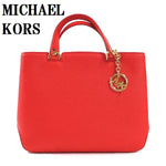 MICHAEL KORS 30S6GAPT2L 801 2way HAND TOTE SHOULDER BAG CORAL マイケルコース レザー ハンドバッグ トートバッグ ショルダーバッグ レディース 女性 コーラル