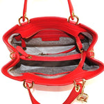 MICHAEL KORS 30S6GAPT2L 801 2way HAND TOTE SHOULDER BAG CORAL マイケルコース レザー ハンドバッグ トートバッグ ショルダーバッグ レディース 女性 コーラル