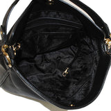 MICHAEL KORS 30T6GH6L2L 001 2way HAND SHOULDER BAG BLACK マイケルコース レザー ハンドバッグ ショルダーバッグ 斜め掛け レディース 女性 ブラック