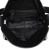 MICHAEL KORS 30T6SATH3L 001 HAND BAG BLACK マイケルコース レザー ハンドバッグ レディース 女性 ブラック