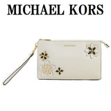 MICHAEL KORS 32H6GFAW3T 085 HAND BAG LETHER OPTIC WHITE マイケルコース レザー ハンドバッグ クラッチバッグ レディース 女性 ホワイト