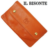 IL BISONTE LEATHER LONG WALLET C0937 P 145 CAMEL イルビゾンテ レザー 長財布 メンズ レディース 男女兼用 キャメル