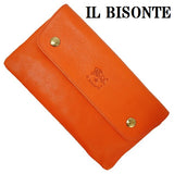 IL BISONTE LEATHER LONG WALLET C0937 P 166 ORANGE イルビゾンテ レザー 長財布 メンズ レディース 男女兼用 オレンジ